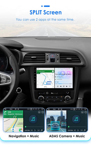 RENAULT KADJAR | AUTORADIO APPLE CARPLAY ANDROID AUTO | TELECAMERA POSTERIORE | CAR TABLET  NAVIGATORE GPS USB DAB+ WIFI 4G | CARTABLET AUTORADIO 2DIN STEREO