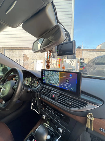 AUTORADIO CAR TABLET NAVIGATORE STEREO AUTO GPS WIFI APPLE CARPLAY ANDROID AUTO AUDI A6 C7 2012-2018