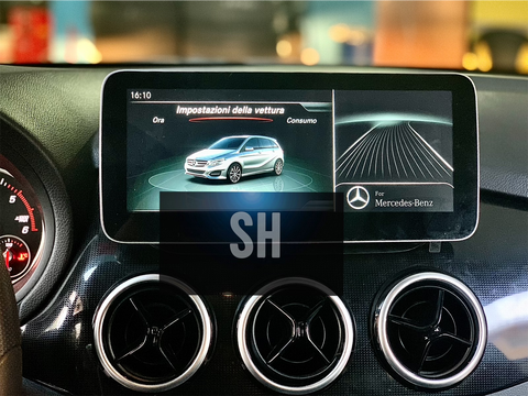 MERCEDES CLASSE B W246 | AUTORADIO APPLE CARPLAY ANDROID AUTO | TELECAMERA POSTERIORE | CAR TABLET  NAVIGATORE GPS USB DAB+ WIFI 4G | CARTABLET AUTORADIO 2DIN STEREO