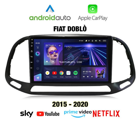 AUTORADIO CAR TABLET FIAT DOBLO 2015-2020