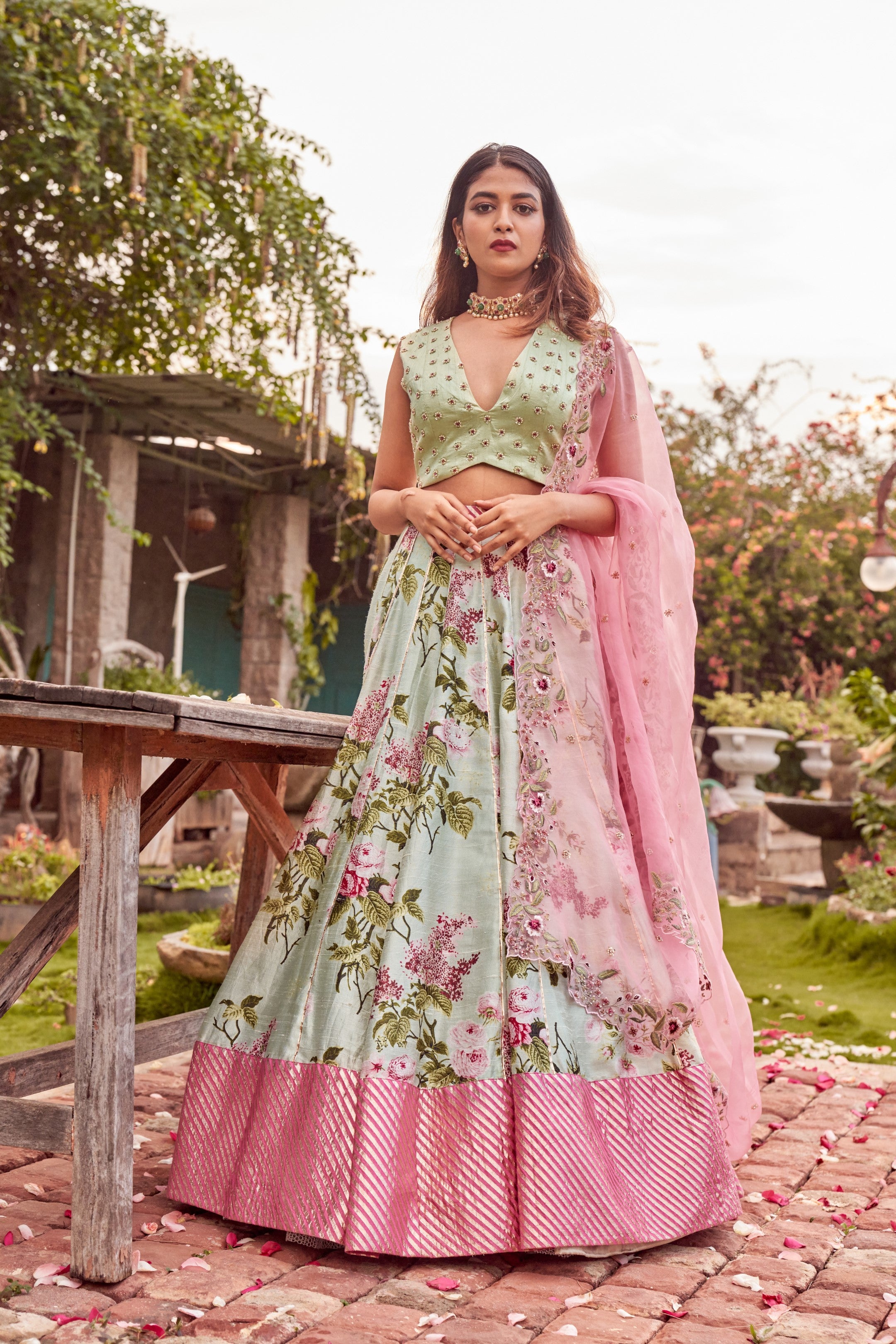 Pakistani Wedding Wear Lehenga - Classy Corner