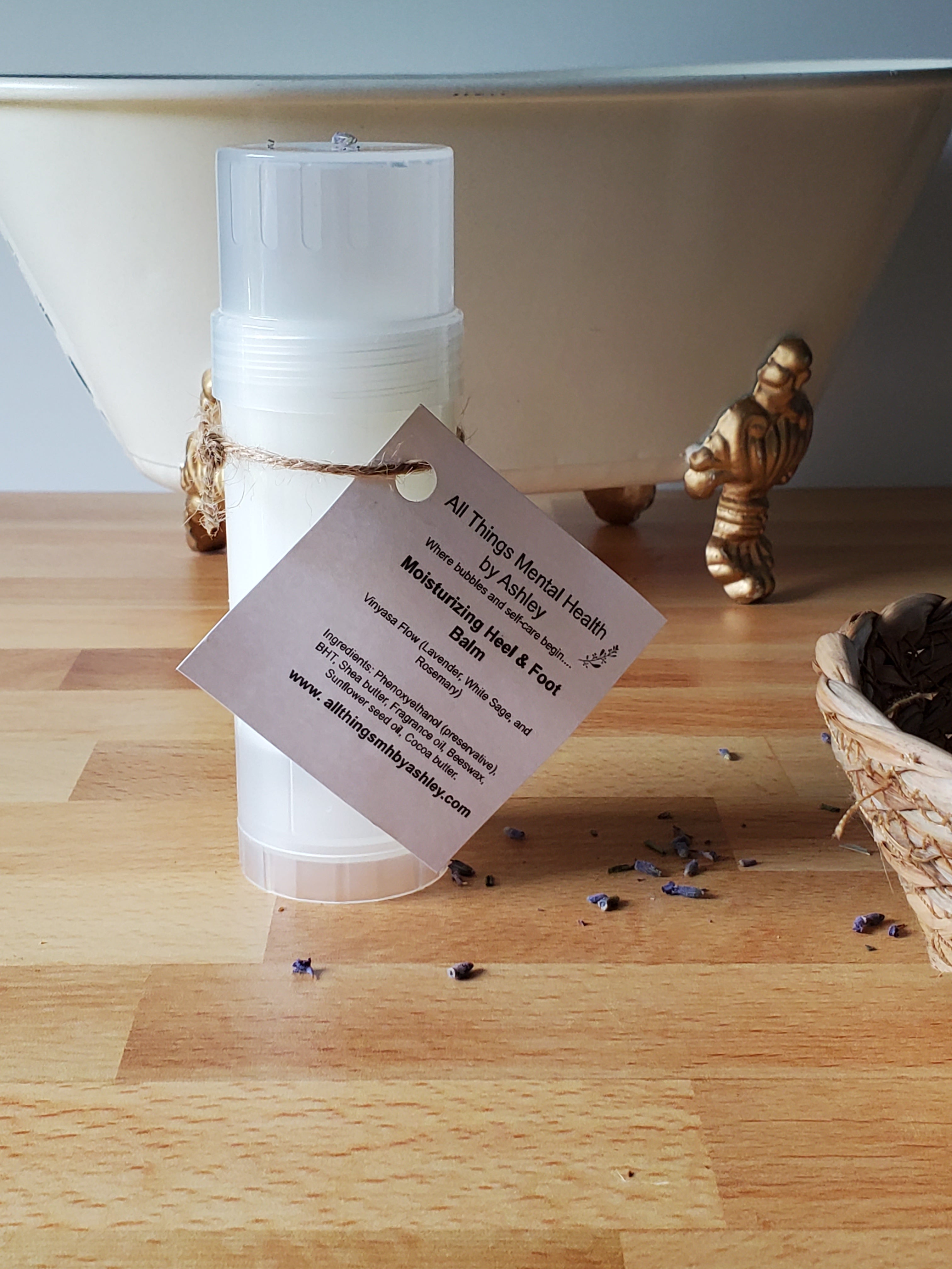 Vinyasa Flow I Lavender I White Sage I Rosemary I Heel & Foot Balm I Spring Collection I