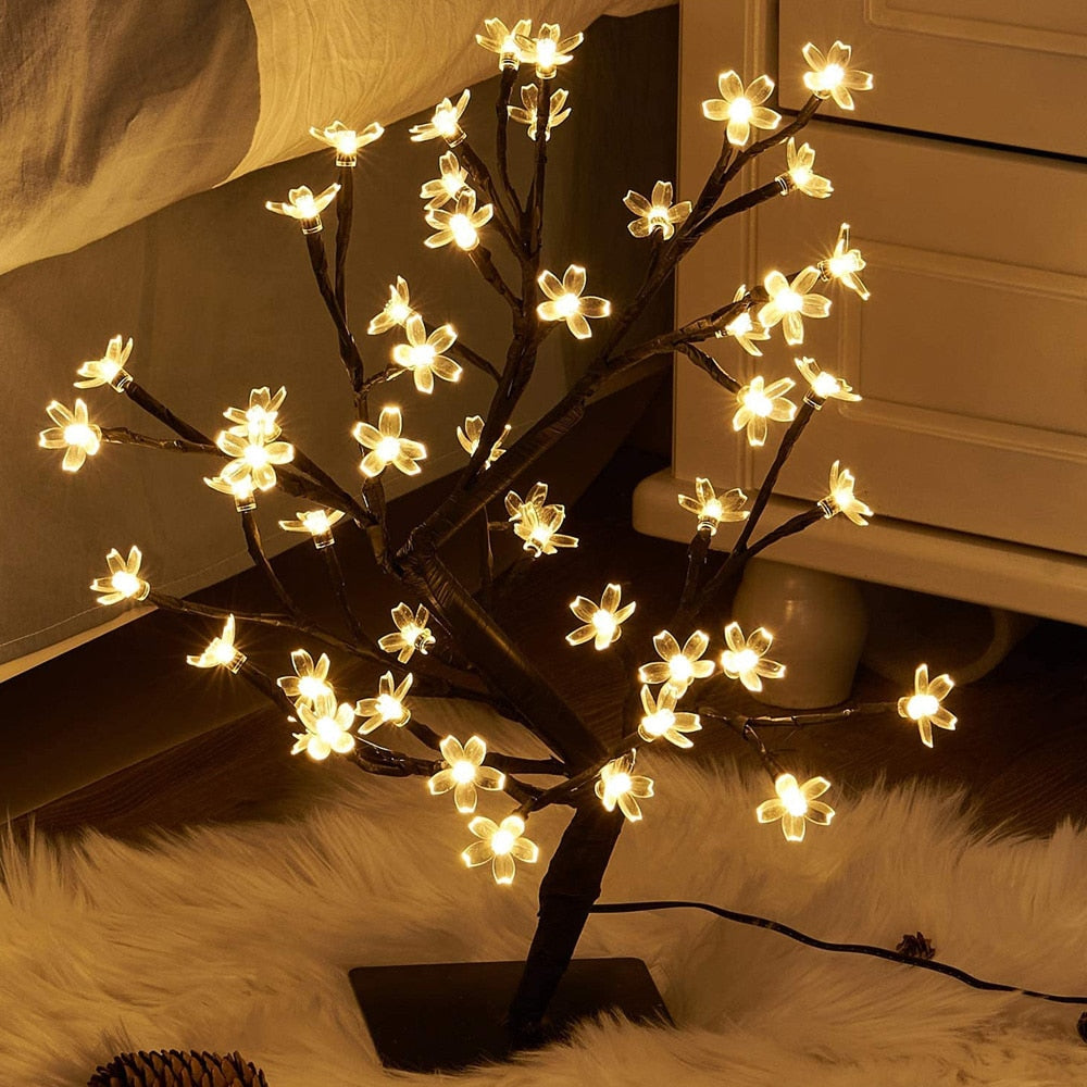 Led Bonsai Tree with 8 Modes 20 Inches Fairy Light Spirit Tree