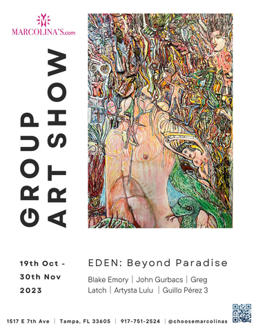 Art Exhibition brochure - Eden: Beyond Paradise