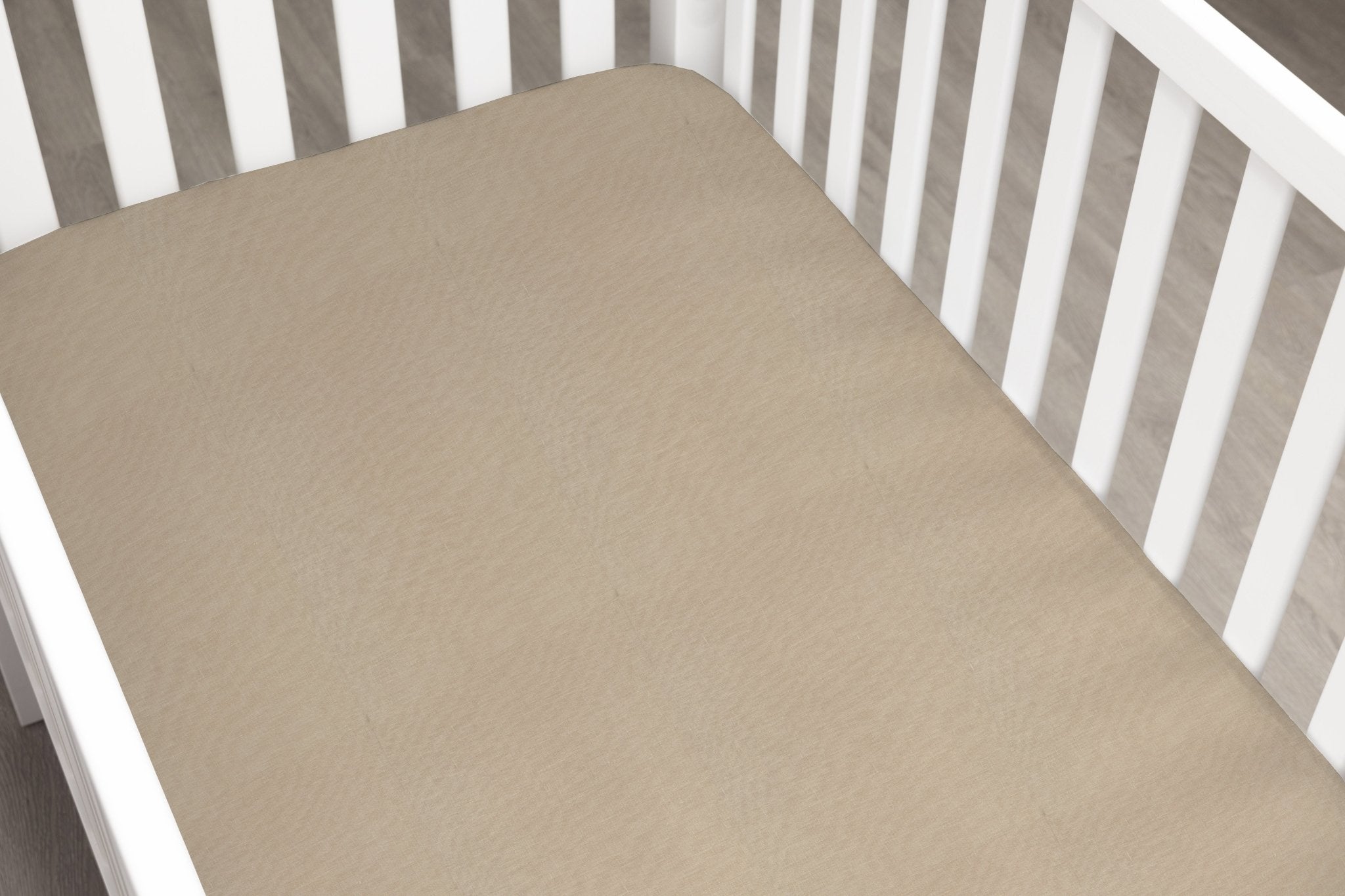 Flax Linen Crib Sheet