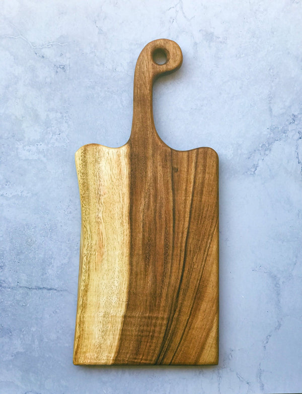 Tikal Wood Serving Board Round | Large | Granadillo - The Citizenry