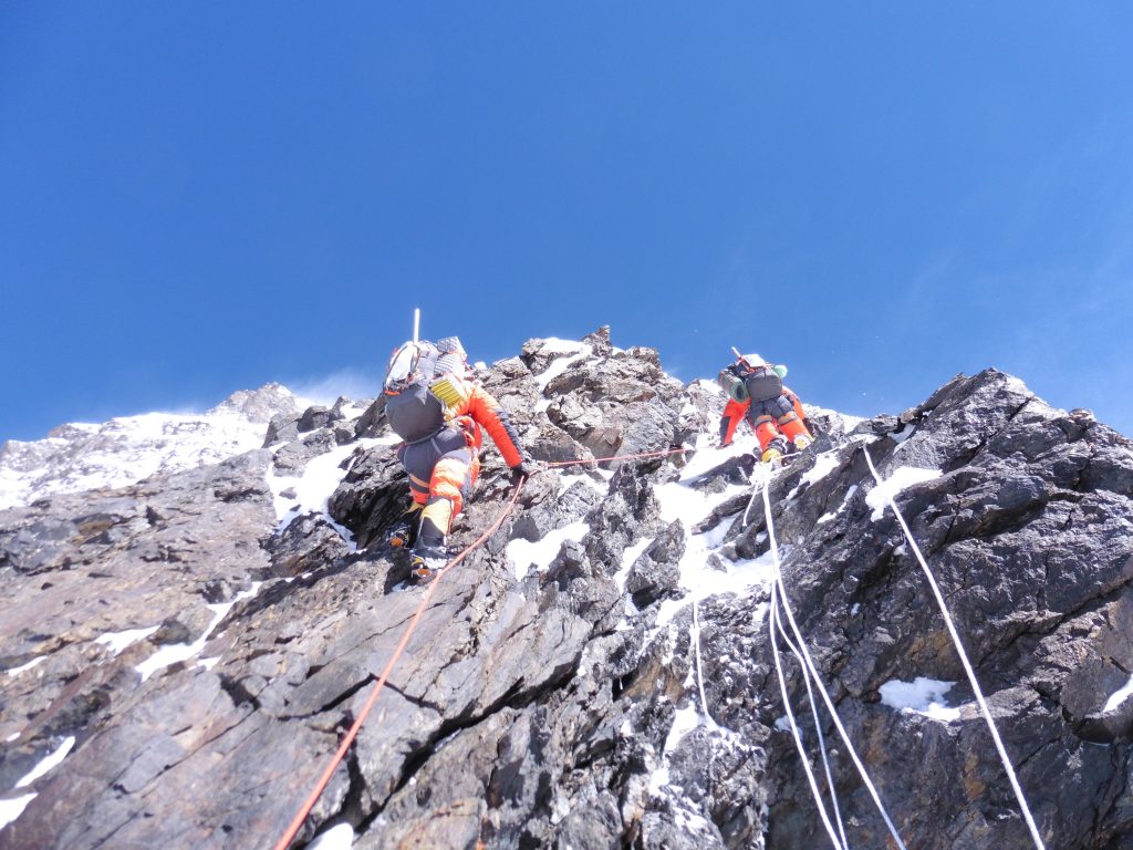 Climbing K2