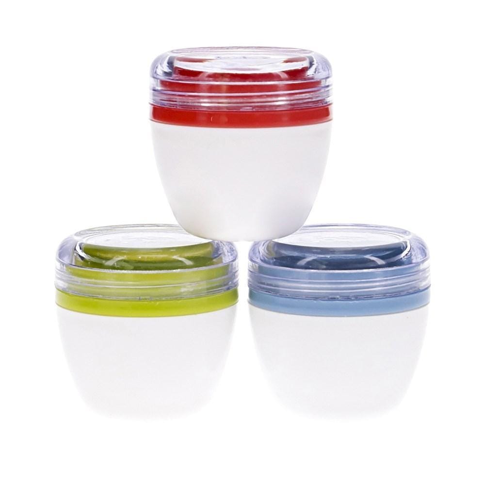 Joie Stainless Steel Condiment Containers, Set of 3