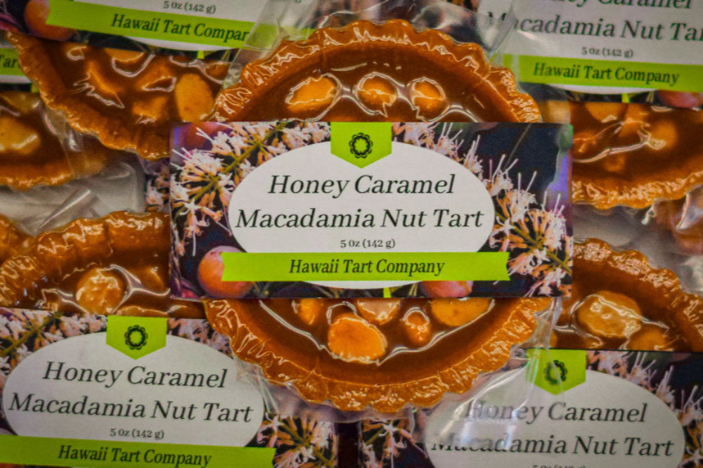 Honey Caramel Macadamia Nut Tart