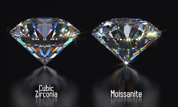 Cubic Zirconia vs Moissanite Comparison