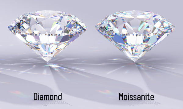 Differences between moissanite and diamonds