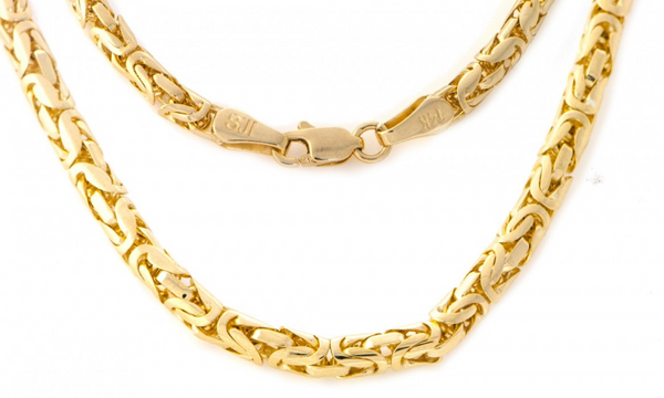 Gold Byzantine Chain Style