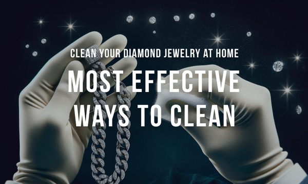 Clean your diamond jewelry at home