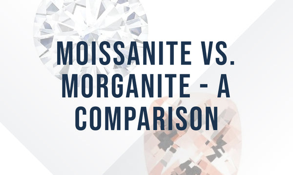 Moissanite vs. Morganite - a comparison