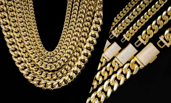 Plain cuban link chain