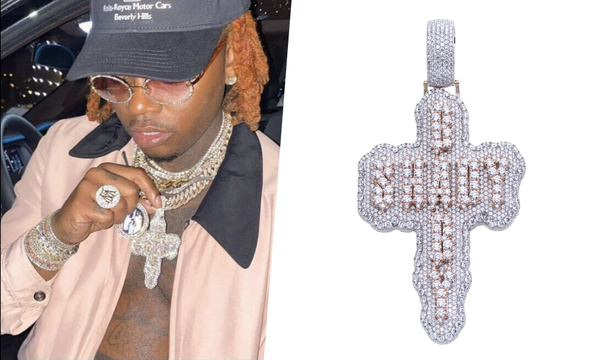 Shady Baby Cross pendant