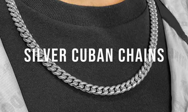 Silver Cuban Link Chains