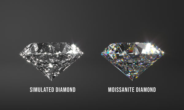 Simulated Diamond or Moissanite