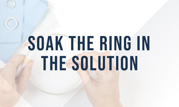 Soak the Ring in the Solution