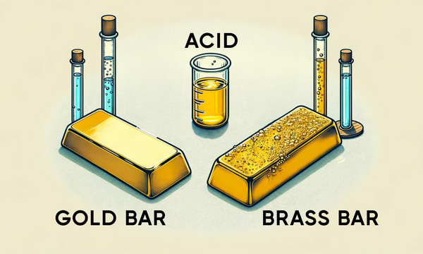 Test Gold With Acid