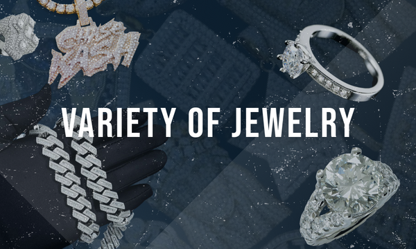 Variety of jewelry