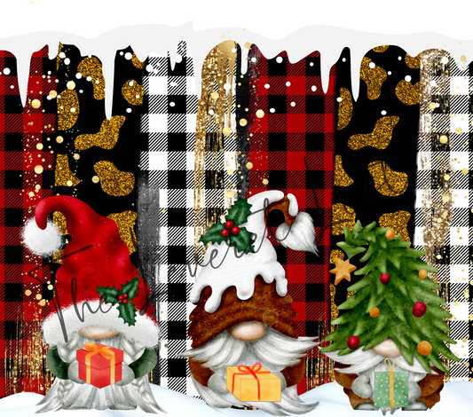 Christmas Candy Gnomes Tumbler, Gnome Tumbler, Gnome Skinny