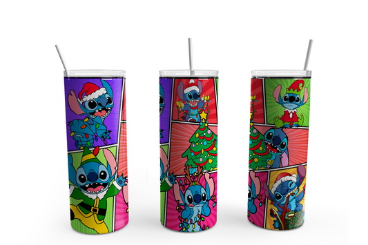 Stitch Stanley Cup 40Oz Christmas Disney Lilo And Stitch Stainless Steel  Tumbler Cartoon Grinch Mode On 40 Oz Travel Cup With Handle Xmas Gift For  Family - Laughinks