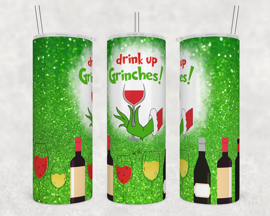 25 oz. Green The Grinch tumbler