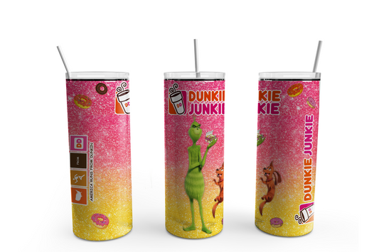 Grinch Tall Skinny Tumbler