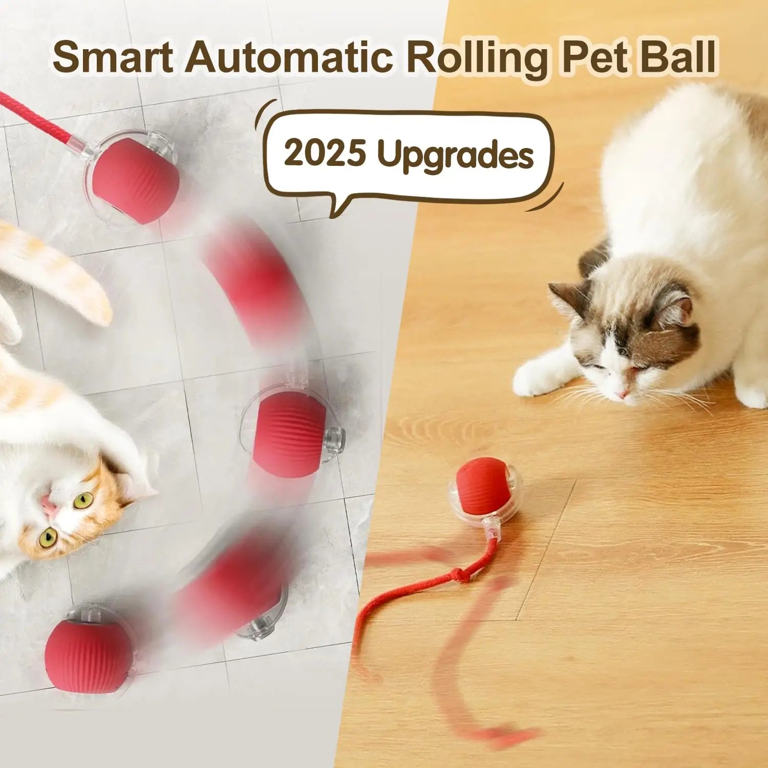 Interactive Cat Smart Ball Toy