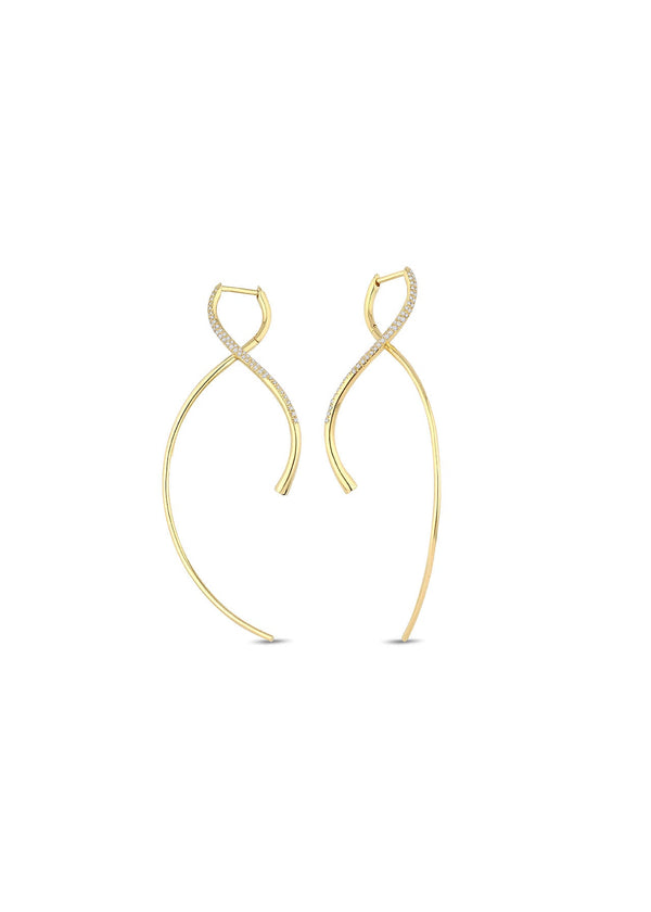 Helix Jewellery | Solid Gold Earrings for Helix Piercings – Laura Bond