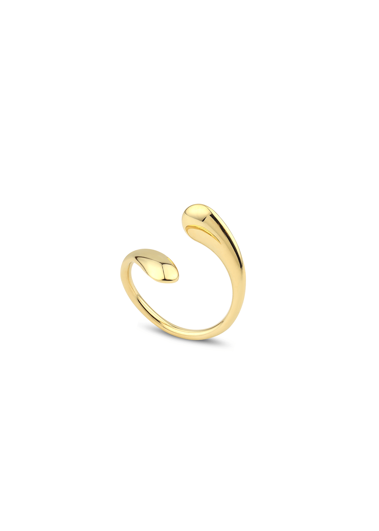 Fluid Ring 18K Gold – Kloto