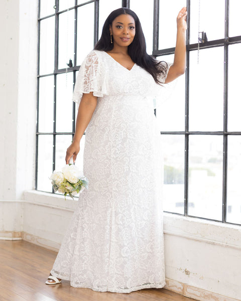 Mid Size Wedding Dresses