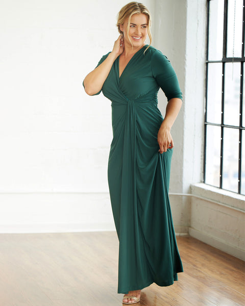 33 Plus Size Wedding Guest Dresses {with Sleeves}!