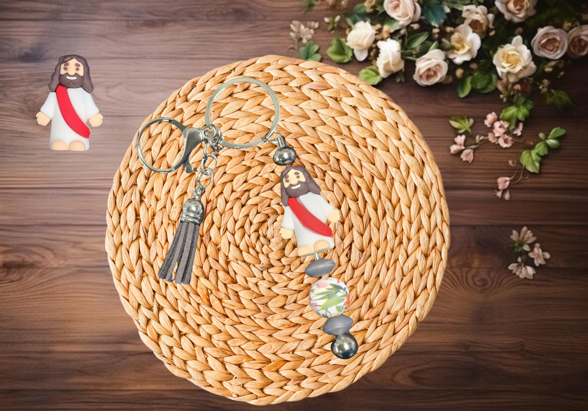 Build a Keychain (Red Jesus)