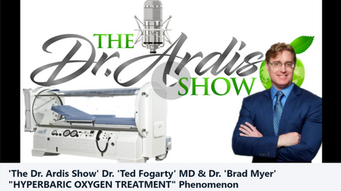 Dr. Ardis Show ad with Drs. Fogarty & Myer on hyperbaric treatment