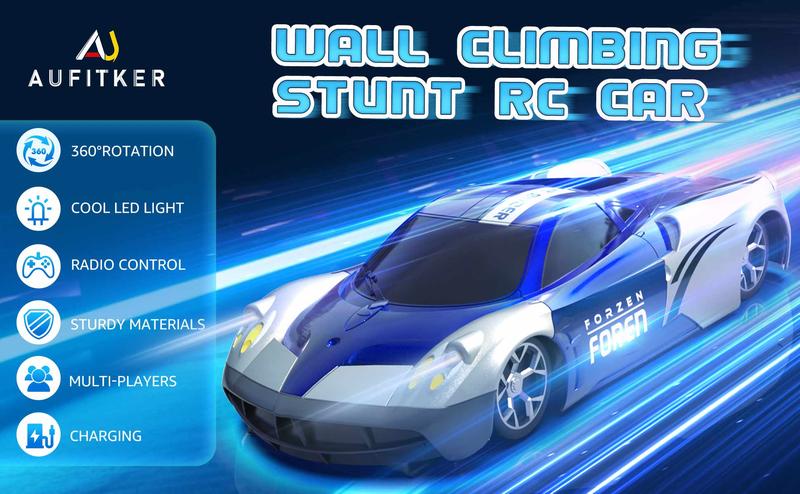 Wireless Wall Climbing Car