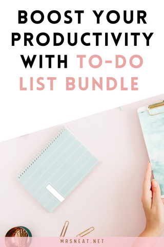 Boost Your Productivity with To-Do List Bundle Printable for Efficient Task Management with step by step guide