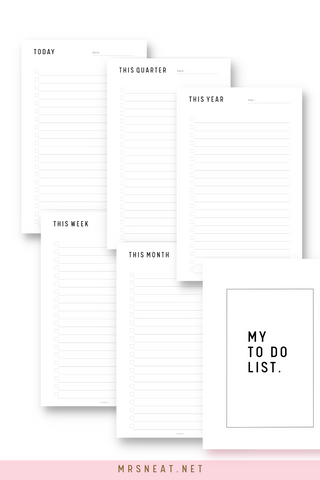 Boost Your Productivity with To-Do List Bundle Printable for Efficient Task Management with step by step guide