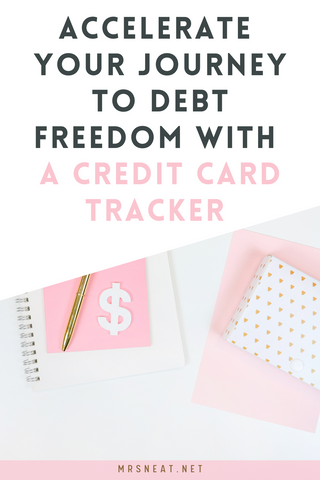 Accelerate Your Journey to Debt Freedom with a Credit Card Tracker Printable: A Step-by-Step Guide