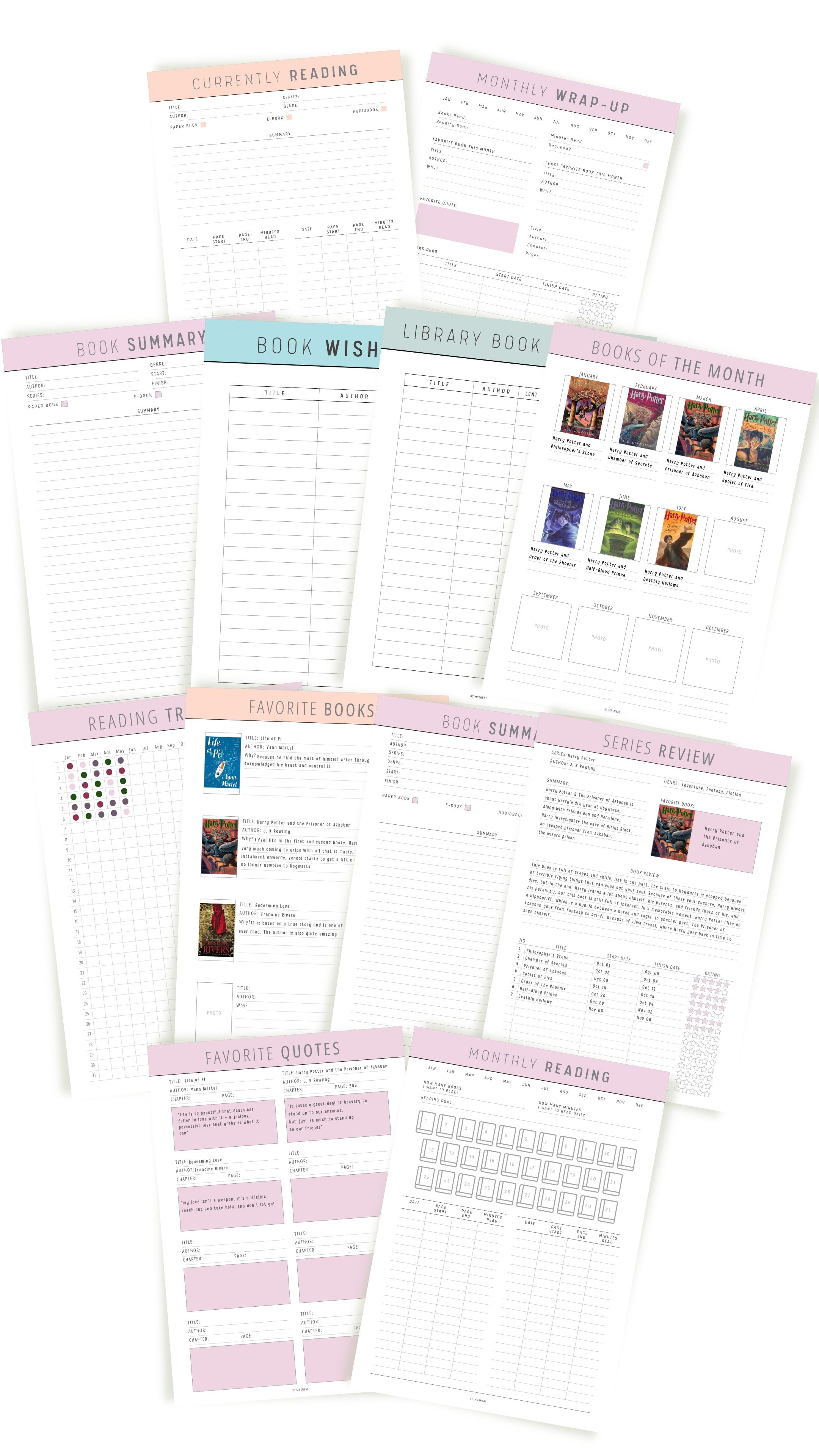 Ultimate Reading Journal Bundle