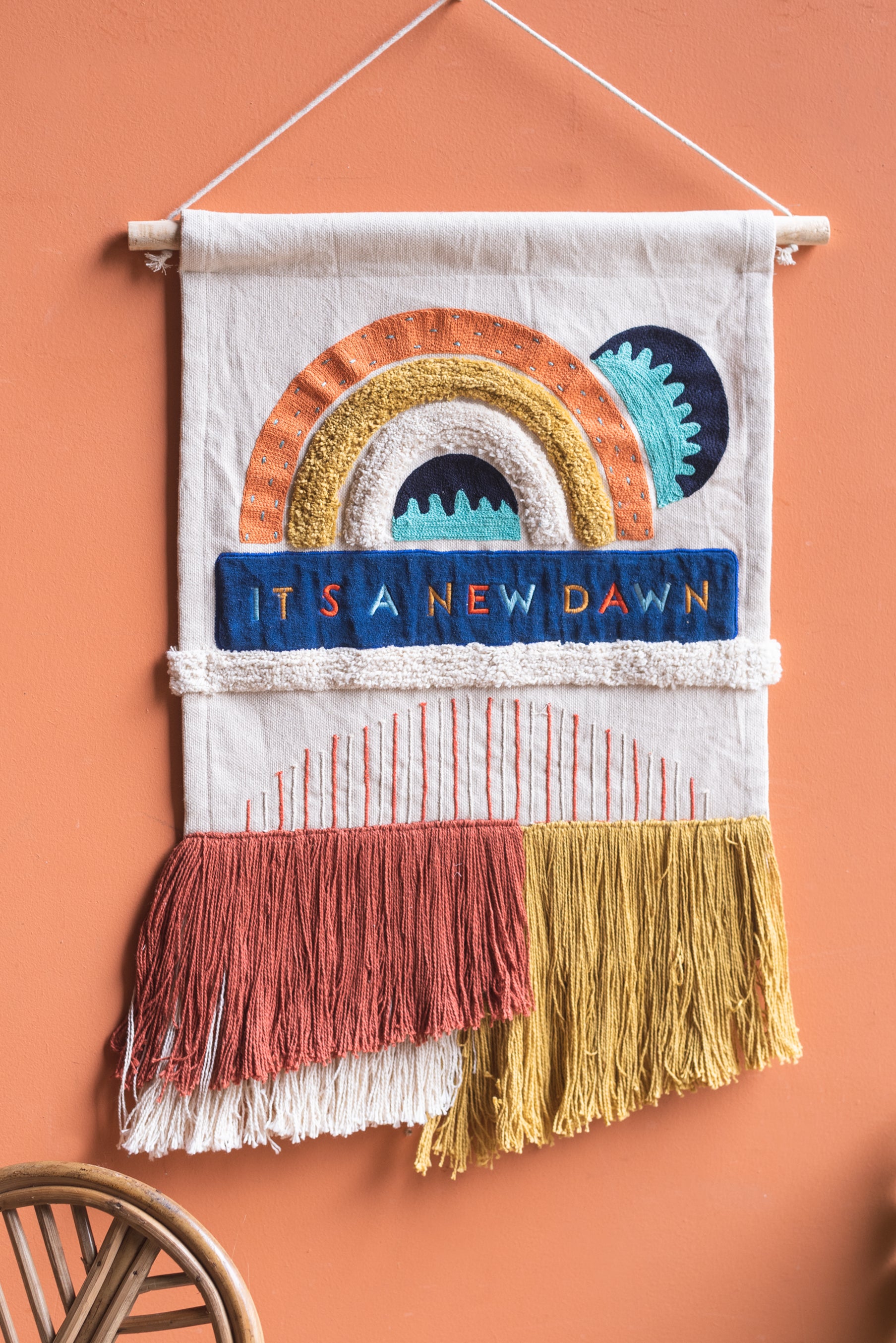 New Dawn Cotton Wall Hanging Ian Snow Ltd