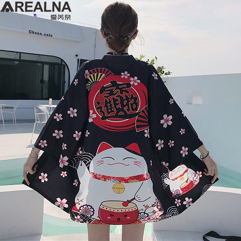 Traditional Japanese Costume Kimono Dress For Women Sakura Yukata Tutu  Japanese Kawaii Girls Anime Cosplay Haori Party Stage - Asia & Pacific  Islands Clothing - AliExpress