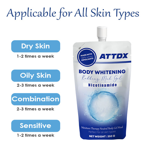 ATTDX BodyWhitening Nicotinamide RubbingMud Gel