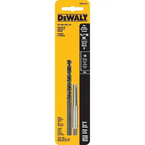 DeWalt 5/16" 18-NC Tap Drill Bit Set - Power Bolt And Tool - Dewalt Hex Drill Bit Set