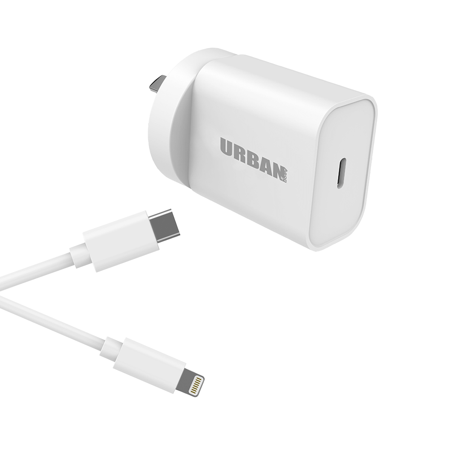 30W PD AC Quick Charger 1m L Cable for Apple - Urban