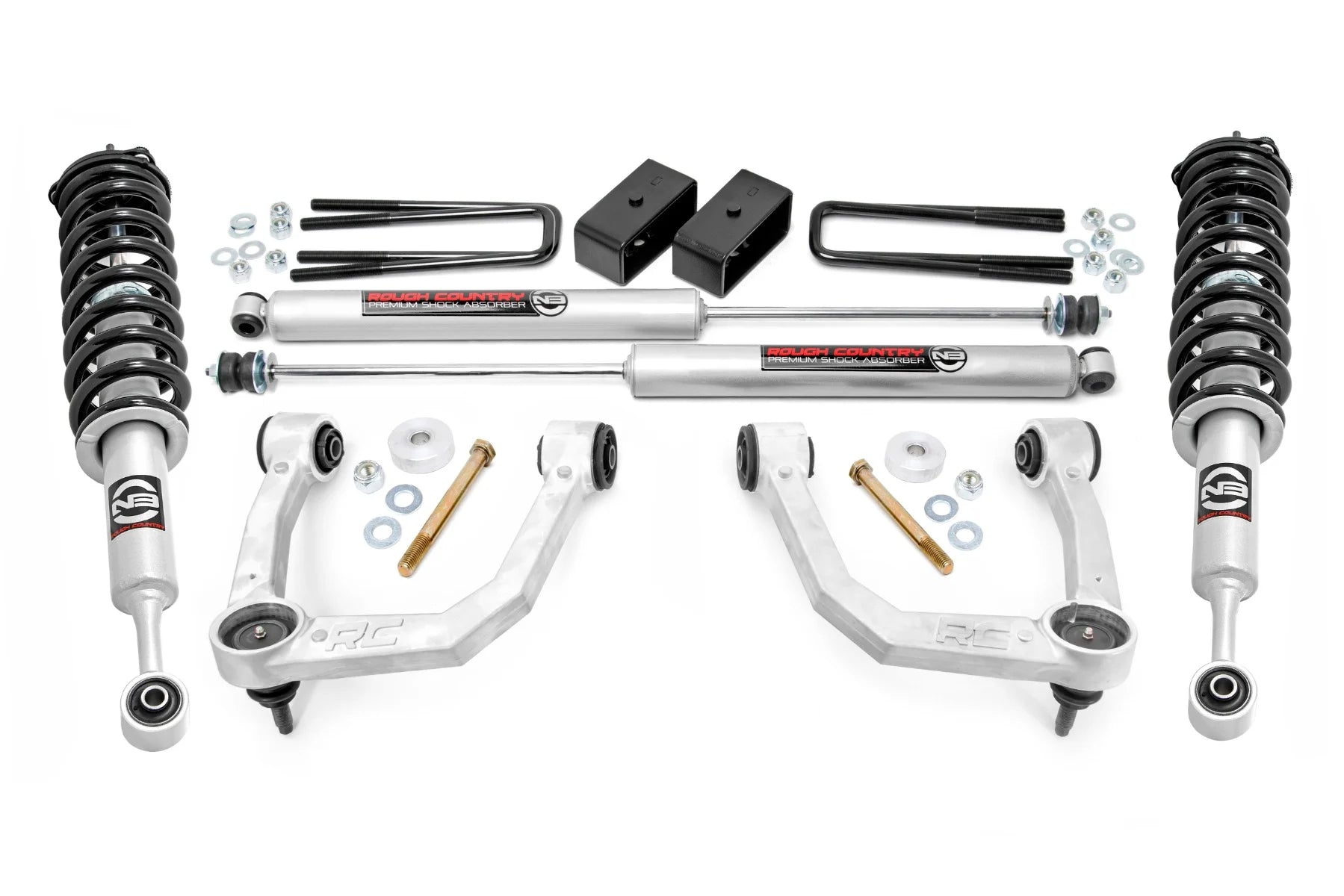 Rough Country 3 inch lift kit—balanced daily driver & off-road