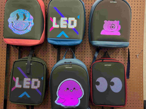 led backpack