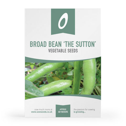broad bean the sutton vegetable seeds