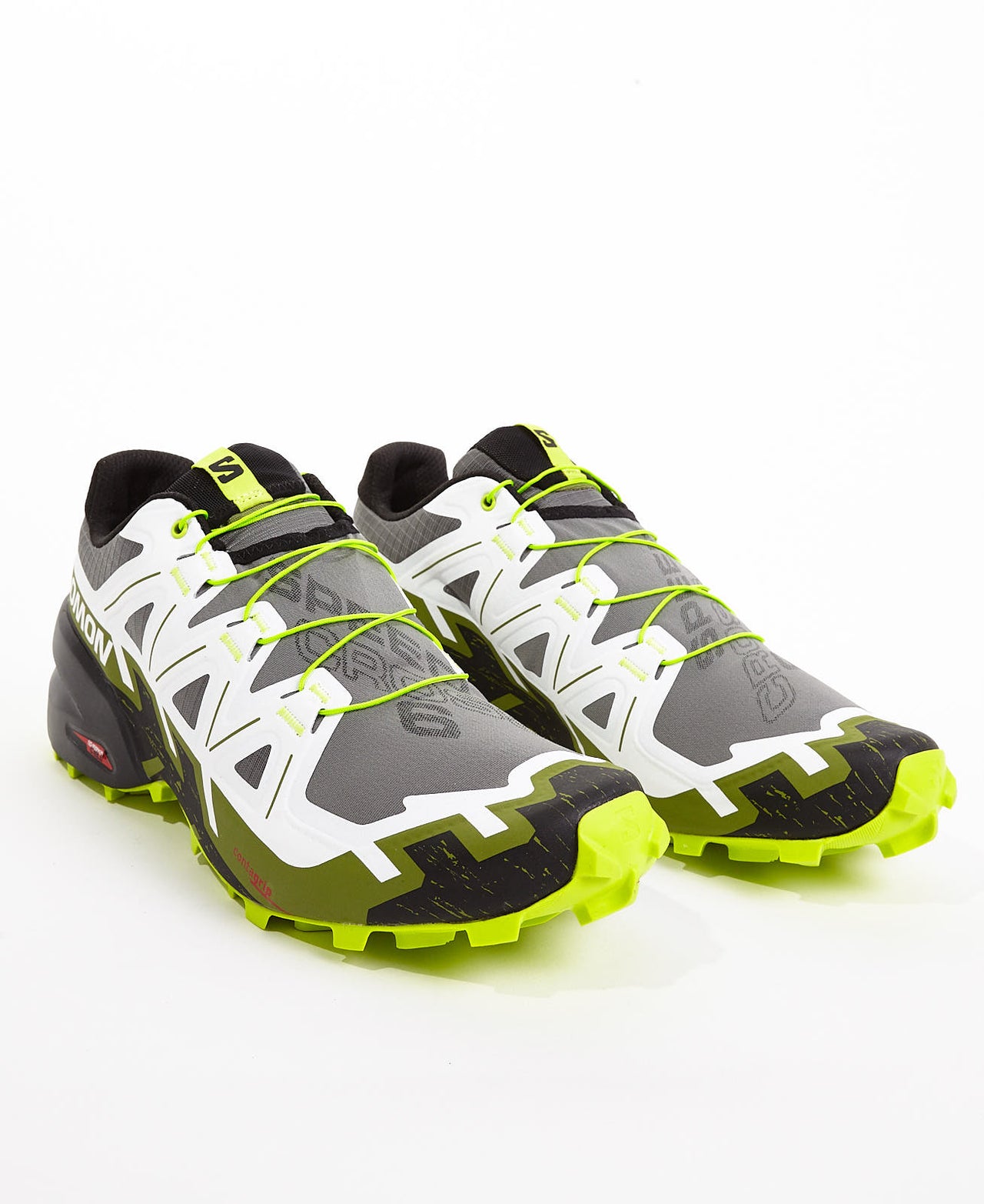 SALOMON-SPEEDCROSS 6 BLACK/CRESS GREEN/TRANSPARENT YELLOW